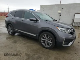 2021 Honda CR-V Touring with VIN 2HKRW1H9XMH410392, listed as a Copart auction lot 47211795 with 48,763 mi miles and Salvage Title. Bid and sale history available at carsss.com. Image 4.