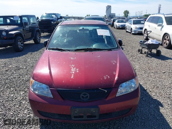 2003 Mazda Protege DX with VIN JM1BJ225930195479, listed as a IAAI auction lot 42199689 with 148,382 mi miles and . Bid and sale history available at DreamBid. Image 6.