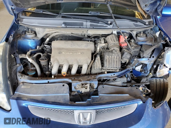 2007 Honda Fit Sport with VIN JHMGD37667S035962, listed as a Copart auction lot 50174485 with 167,756 mi miles and Salvage Title. Bid and sale history available at carsss.com. Image 11.