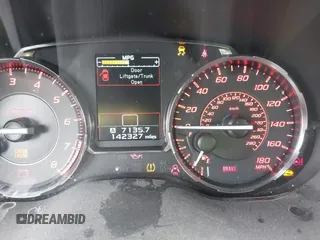 2016 Subaru WRX Premium with VIN JF1VA1E6XG9806929, listed as a IAAI auction lot 41567283 with 142,327 mi miles. Bid and sale history available at carsss.com. Image 15.