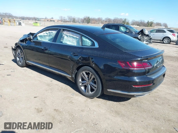 2022 Volkswagen Arteon SE R-Line with VIN WVWSR7ANXNE009669, listed as a IAAI auction lot 41689538 with 26,914 mi miles and . Bid and sale history available at DreamBid. Image 3.