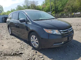 2014 Honda Odyssey EX-L with VIN 5FNRL5H69EB088348, listed as a Copart auction lot 55472845 with 83,222 mi miles and Clean title. Bid and sale history available at DreamBid. Image 4.