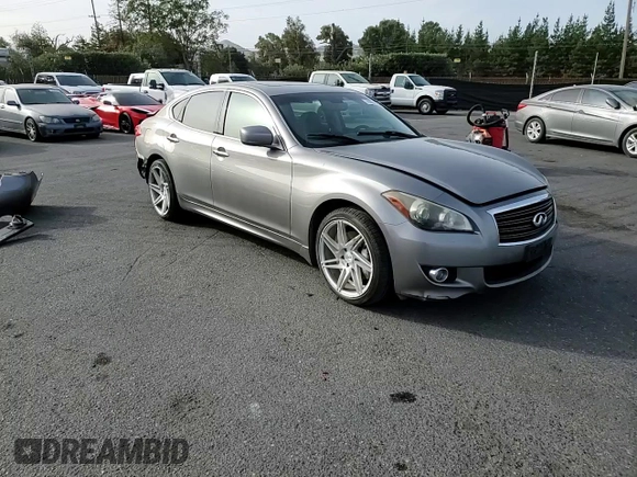2011 Infiniti M with VIN JN1BY1APXBM322226, listed as a Copart auction lot 79061164 with 242,410 mi miles and Salvage Title. Bid and sale history available at carsss.com. Image 11.