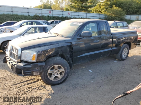 2005 Dodge Dakota SLT with VIN 1D7HW42N75S269518, listed as a Copart auction lot 71501904 with 105,673 mi miles and Clean Title. Bid and sale history available at carsss.com. Image 1.