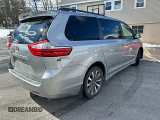 2018 Toyota Sienna LE with VIN 5TDJZ3DC2JS195145, listed as a Copart auction lot 47596975 with 119,170 mi miles and Clean title. Bid and sale history available at DreamBid. Image 3.