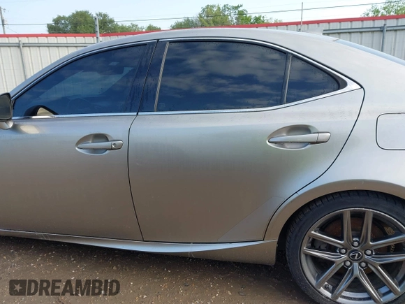 2017 Lexus IS with VIN JTHCM1D27H5022206, listed as a IAAI auction lot 42119275 with 136,736 mi miles. Bid and sale history available at carsss.com. Image 15.