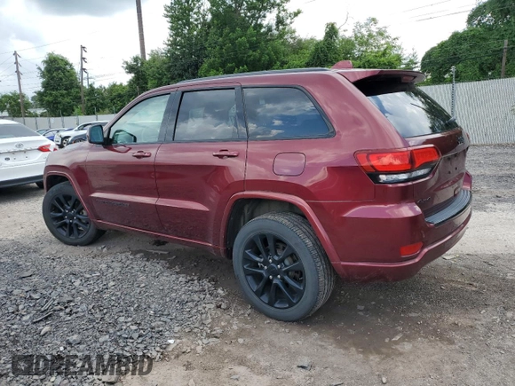 2017 Jeep Grand Cherokee Altitude with VIN 1C4RJFAG4HC737909, listed as a Copart auction lot 64542325 with 36,618 mi miles and Salvage title. Bid and sale history available at DreamBid. Image 2.