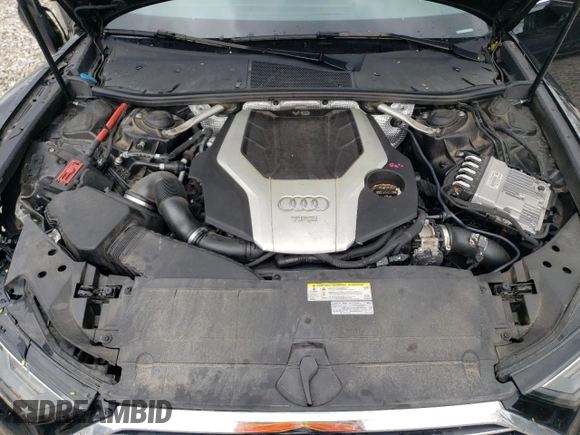 2019 Audi A6 Premium with VIN WAUK2AF24KN064126, listed as a Copart auction lot 53026015 with 55,664 mi miles and Salvage Title. Bid and sale history available at carsss.com. Image 11.