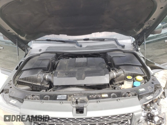 2011 Land Rover Range Rover Sport HSE Lux with VIN SALSK2D43BA289196, listed as a Copart auction lot 56348715 with 130,303 mi miles and Salvage title. Bid and sale history available at DreamBid. Image 12.