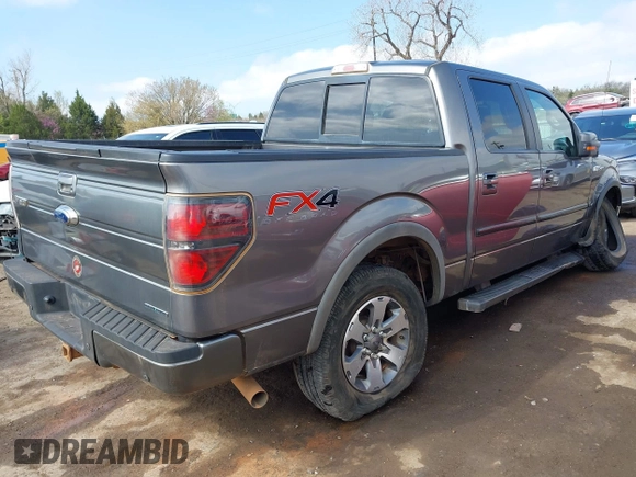 2012 Ford F-150 XL with VIN 1FTFW1EF6CFD07704, listed as a IAAI auction lot 41922204 with 113,224 mi miles. Bid and sale history available at carsss.com. Image 4.