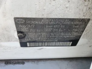 2018 Hyundai Sonata Sport with VIN 5NPE34AFXJH645217, listed as a Copart auction lot 41487055 with 95,872 mi miles and Salvage Title. Bid and sale history available at carsss.com. Image 12.