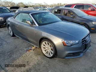 2016 Audi A5 Premium Plus with VIN WAUM2AFH2GN000803, listed as a Copart auction lot 76342954 with 0 mi miles and Non Repairable. Bid and sale history available at carsss.com. Image 4.