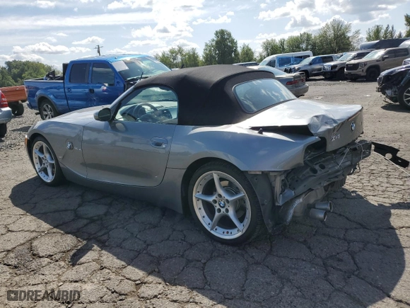 2008 BMW Z4 3.0si with VIN 4USBU53508LX04379, listed as a Copart auction lot 68740084 with 69,685 mi miles and Salvage Title. Bid and sale history available at carsss.com. Image 2.