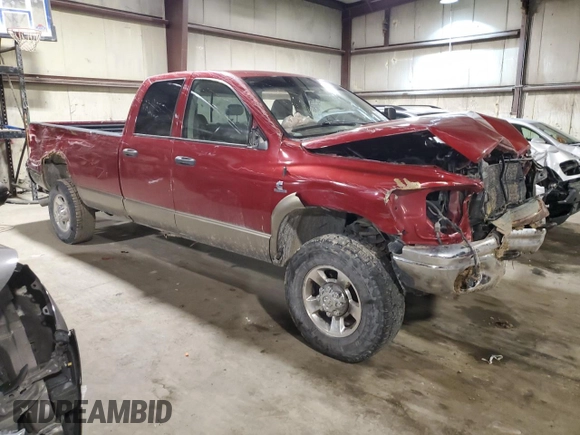2008 Dodge Ram 3500 SLT with VIN 3D7MX38A68G195272, listed as a Copart auction lot 83350954 with 0 mi miles and Salvage Title. Bid and sale history available at carsss.com. Image 4.