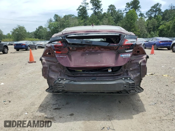 2018 Honda Clarity Plug-In Hybrid Touring with VIN JHMZC5F30JC006229, listed as a Copart auction lot 65461844 with 93,633 mi miles and Salvage Title. Bid and sale history available at carsss.com. Image 6.