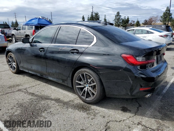 2019 BMW 3 Series 330i z VIN WBA5R1C54KFH09541, wystawiony jako Copart lot #48539175 z przebiegiem 88 941 mil mil oraz Szkody całkowita. Historia ofert i sprzedaży dostępna na DreamBid. Obrazek 2.