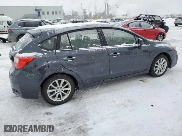 2014 Subaru Impreza Premium z VIN JF1GPAC69E9206149, wystawiony jako Copart lot #44103345 z przebiegiem 124 387 mil mil oraz Szkoda całkowita • Salvage title. Historia ofert i sprzedaży dostępna na DreamBid. Obrazek 3.