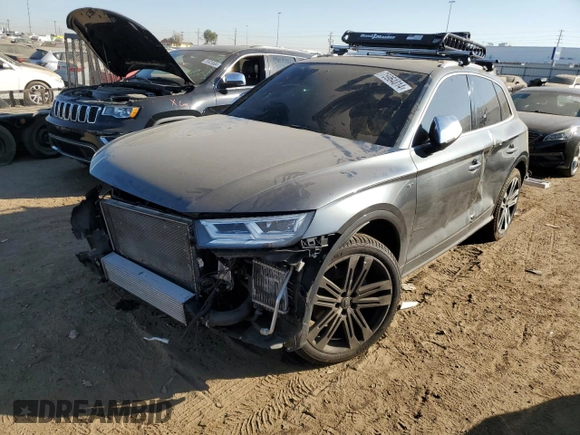2018 Audi SQ5 Premium Plus with VIN WA1A4AFY1J2083935, listed as a Copart auction lot 75964014 with 72,266 mi miles and Clean Title. Bid and sale history available at DreamBid. Image 1.
