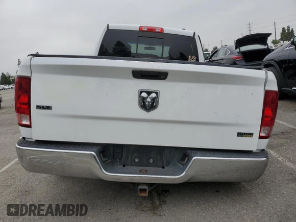 2011 Ram 1500 SLT with VIN 1D7RB1GP0BS672907, listed as a Copart auction lot 61641725 with 130,826 mi miles and Salvage title. Bid and sale history available at DreamBid. Image 6.