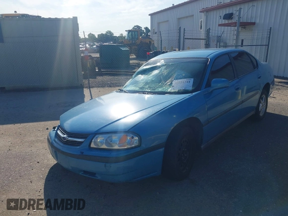 2003 Chevrolet Impala z VIN 2G1WF52E639274109, wystawiony jako IAAI lot #42351341 z przebiegiem Nie podano mil oraz . Historia ofert i sprzedaży dostępna na DreamBid. Obrazek 2.