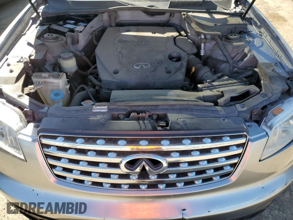 2004 Infiniti FX with VIN JNRAS08W54X224675, listed as a Copart auction lot 76744714 with 224,761 mi miles and Clean Title. Bid and sale history available at DreamBid. Image 12.