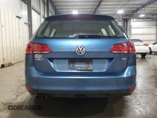2015 Volkswagen Golf SportWagen TDI S with VIN 3VWFA7AU8FM506812, listed as a Copart auction lot 43038895 with 107,918 mi miles and Salvage Title. Bid and sale history available at carsss.com. Image 6.