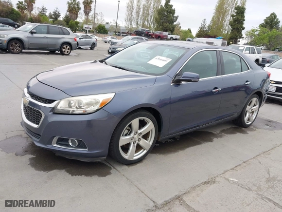 2014 Chevrolet Malibu LTZ with VIN 1G11J5SXXEF214080, listed as a IAAI auction lot 42046009 with 168,343 mi miles. Bid and sale history available at carsss.com. Image 2.