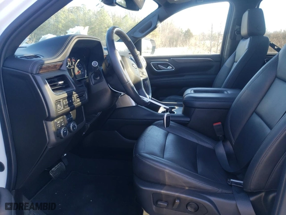 2021 Chevrolet Suburban LT with VIN 1GNSKCKD4MR350647, listed as a Copart auction lot 81845574 with 1,588 mi miles and Salvage Title. Bid and sale history available at carsss.com. Image 7.