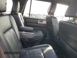 2015 Ford Expedition EL Limited with VIN 1FMJK2AT4FEF06781, listed as a Copart auction lot 46419285 with 186,703 mi miles and Salvage Title. Bid and sale history available at carsss.com. Image 12.