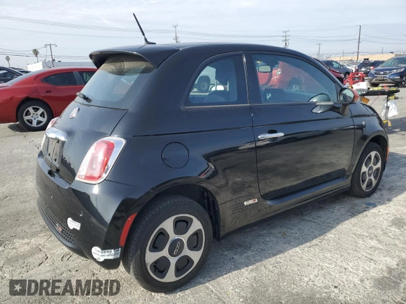 2013 FIAT 500e с VIN 3C3CFFGE9DT740322, выставлен на аукционе Copart как лот 42872445 с пробегом 45 613 миль миль и Списание • Salvage title. История ставок и продаж доступна на DreamBid. Изображение 3.