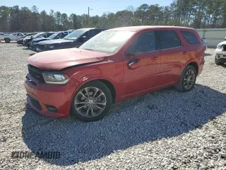 2019 Dodge Durango GT Plus z VIN 1C4RDHDG7KC684337, wystawiony jako Copart lot #46721595 z przebiegiem 49 753 mil mil oraz Szkoda całkowita • Salvage title. Historia ofert i sprzedaży dostępna na DreamBid. Obrazek 1.
