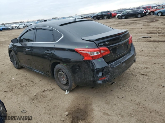2019 Nissan Sentra S with VIN 3N1AB7APXKY408097, listed as a Copart auction lot 47368415 with 100,141 mi miles and Salvage Title. Bid and sale history available at carsss.com. Image 2.