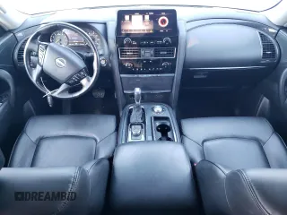 2021 Nissan Armada SV with VIN JN8AY2AD5M9661586, listed as a Copart auction lot 45348615 with 73,381 mi miles and Salvage Title. Bid and sale history available at carsss.com. Image 8.