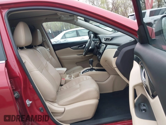 2016 Nissan Rogue SL with VIN 5N1AT2MV4GC765181, listed as a IAAI auction lot 41870560 with 91,249 mi miles and . Bid and sale history available at DreamBid. Image 5.