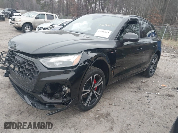 2025 Audi Q5 S line Premium Plus with VIN WA1EAAFY7S2024867, listed as a IAAI auction lot 41298225 with 316 mi miles and . Bid and sale history available at DreamBid. Image 19.