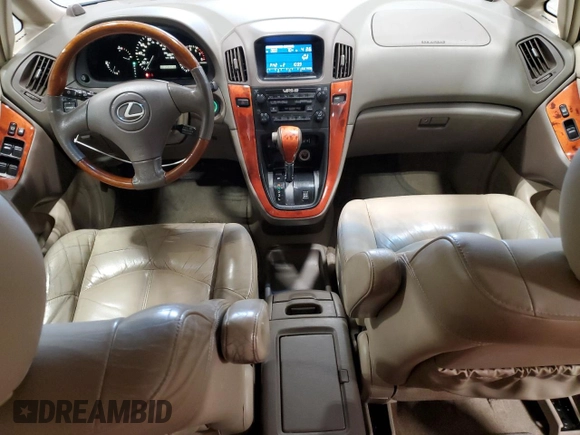 2003 Lexus RX 300 with VIN JTJHF10U030298982, listed as a Copart auction lot 61236885 with 232,276 mi miles and Non repairable. Bid and sale history available at DreamBid. Image 8.