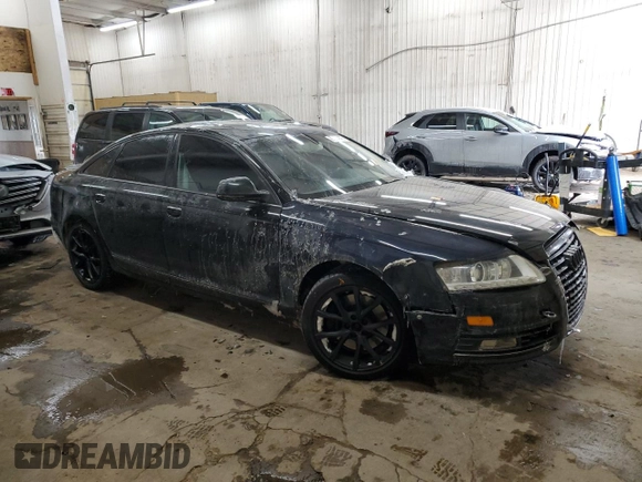 2009 Audi A6 Premium Plus z VIN WAUSG74F29N052643, wystawiony jako Copart lot #88764145 z przebiegiem 254 395 mil mil oraz Nie do naprawy • Non repairable. Historia ofert i sprzedaży dostępna na DreamBid. Obrazek 4.