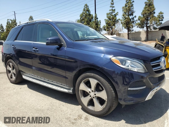 2016 Mercedes-Benz GLE 350 with VIN 4JGDA5JB6GA660135, listed as a Copart auction lot 61987055 with 132,068 mi miles and Clean title. Bid and sale history available at DreamBid. Image 4.