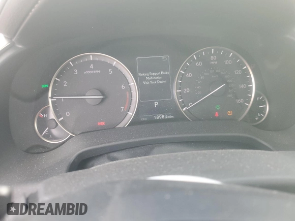 2022 Lexus RX with VIN 2T2HZMAA2NC248749, listed as a Copart auction lot 49167745 with 18,983 mi miles and Salvage Title. Bid and sale history available at carsss.com. Image 9.