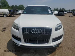 2011 Audi Q7 Prestige with VIN WA1WMAFE8BD001068, listed as a Copart auction lot 59710825 with 128,222 mi miles and Salvage title. Bid and sale history available at DreamBid. Image 5.