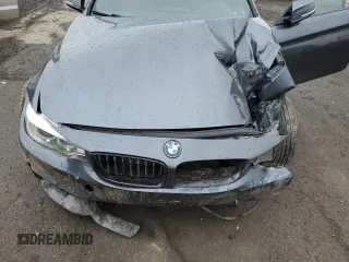 2015 BMW 4 Series 435i xDrive with VIN WBA3T7C56FP942328, listed as a Copart auction lot 52410695 with Not provided miles and Salvage title. Bid and sale history available at DreamBid. Image 11.