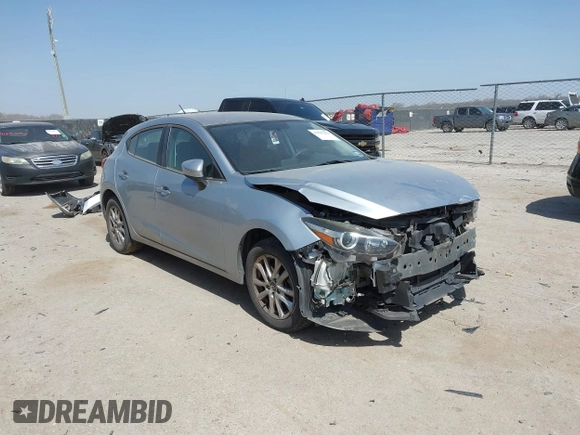 2017 Mazda 3 Sport with VIN 3MZBN1K74HM121520, listed as a IAAI auction lot 41827622 with 63,427 mi miles and . Bid and sale history available at DreamBid. Image 1.