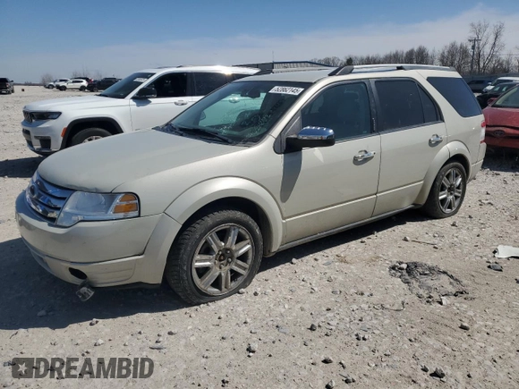 2008 Ford Taurus X Limited z VIN 1FMDK06W58GA00078, wystawiony jako Copart lot #52862145 z przebiegiem 163 203 mil mil oraz Czysty tytuł • Clean title. Historia ofert i sprzedaży dostępna na DreamBid. Obrazek 1.