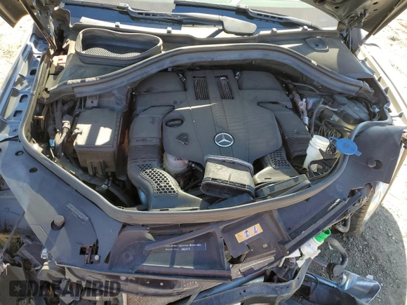 2017 Mercedes-Benz GLS 450 with VIN 4JGDF6EE3HA968974, listed as a Copart auction lot 67639594 with 104,330 mi miles and Salvage Title. Bid and sale history available at DreamBid. Image 12.