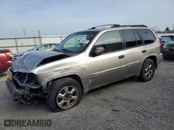 2002 GMC Envoy SLE with VIN 1GKDS13S522161583, listed as a Copart auction lot 78066074 with 0 mi miles and Salvage Title. Bid and sale history available at carsss.com. Image 1.