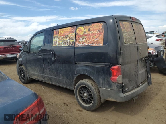 2014 Nissan NV200 S with VIN 3N6CM0KN1EK693815, listed as a Copart auction lot 51005495 with 156,060 mi miles and Salvage Title. Bid and sale history available at DreamBid. Image 2.