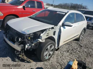 2019 Kia Niro LX with VIN KNDCB3LC1K5292407, listed as a Copart auction lot 46898235 with 150,613 mi miles and Salvage Title. Bid and sale history available at carsss.com. Image 1.