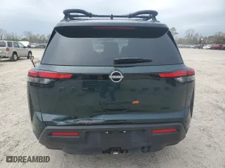 2024 Nissan Pathfinder SV with VIN 5N1DR3BD1RC221736, listed as a Copart auction lot 87403494 with 25,970 mi miles and Salvage Title. Bid and sale history available at carsss.com. Image 6.