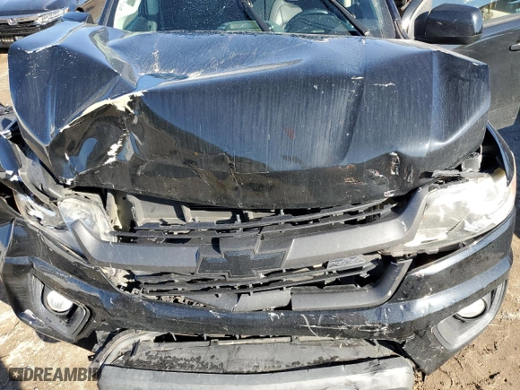 2017 Chevrolet Colorado 2WD Z71 with VIN 1GCGSDEN5H1249162, listed as a Copart auction lot 81583574 with 99,528 mi miles and Salvage Title. Bid and sale history available at carsss.com. Image 12.
