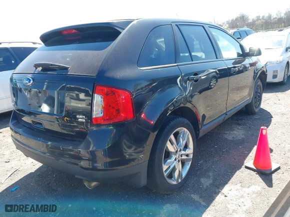 2012 Ford Edge SEL with VIN 2FMDK4JC0CBA66980, listed as a IAAI auction lot 41819750 with 120,975 mi miles. Bid and sale history available at carsss.com. Image 4.
